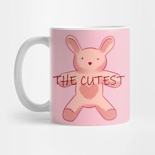 The cutest bunny pink Mug